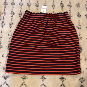 J Crew elastic waist skirt